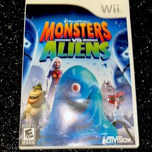 Monsters vs.Aliens Wii Game